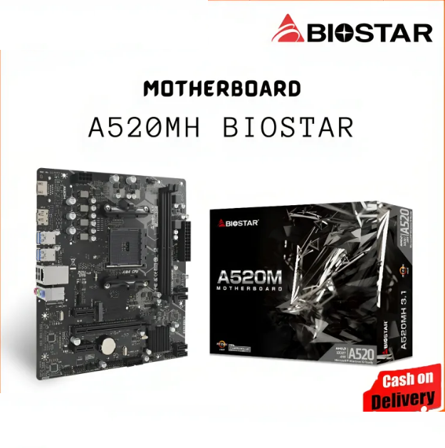 BIOSTAR A520MH 3.1 - NVME 